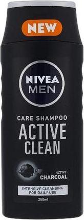 Actual product image NIVEA MEN Men Active Clean (250 ml, Liquid shampoo)