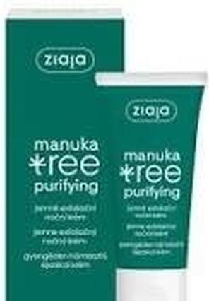 Produktbild Ziaja Night Cream Gently Exfoliating Manuka Tree Purifying 50 Ml (50 ml)