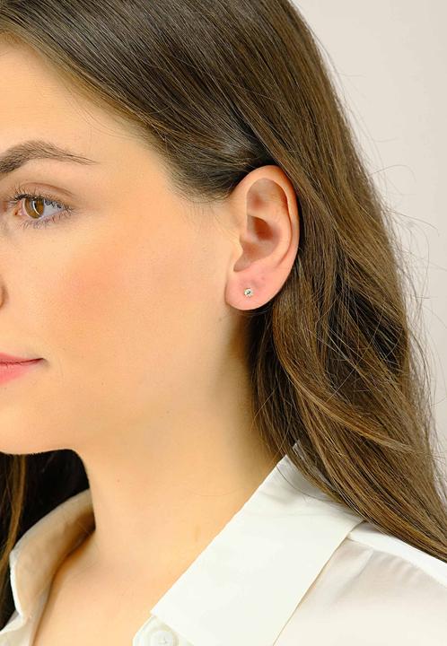 Image du produit Muau Boucles d'oreilles (750/18 K Or jaune)