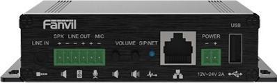 Actual product image Fanvil PA3 SIP Paging Gateway