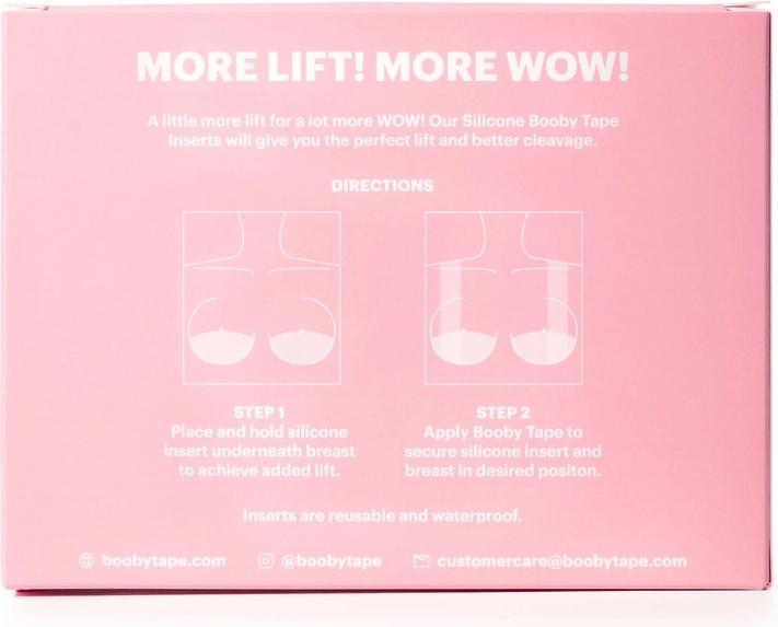 Actual product image Booby Tape Inserts (A-C) (Single pack, One size)