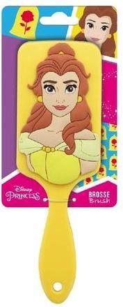 Produktbild Disney Prinzessinnen Schöne 3D Silikon Haarbürste für alle Haartypen Gelb