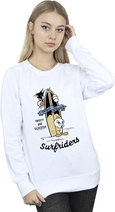 Image du produit Looney Tunes - Sweat TWEETY AND SYLVESTER PERFECT WAVES - Femme (S)