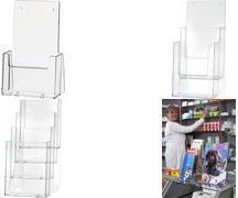 Image du produit Helit Porte-brochure de table le helpdesk (1/3 A4)