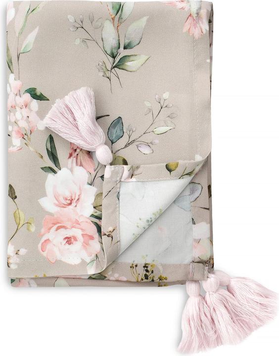 Produktbild Yosoy Set Swaddle Bambus Babydecke und Kissen Secret Garden (100 x 70 cm)