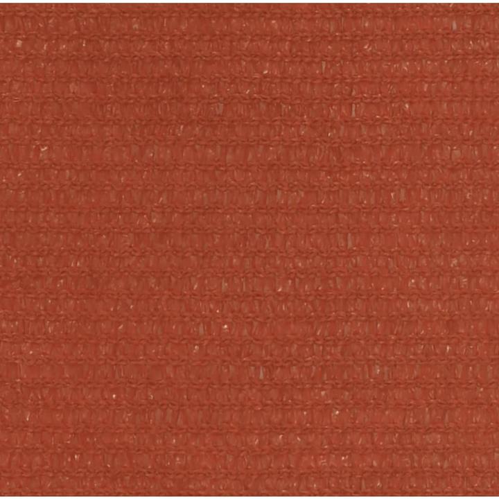 Image du produit VidaXL Sonnensegel 160 g/m² Rechteckig rot HDPE (3,5 x 5 m)