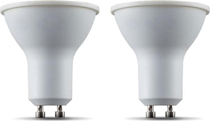 Produktbild B.K.Licht WIFI LED Leuchtmittel, 2er-Set, GU10/5,5W/350lm (GU10, 5.50 W, 350 lm, 2 x, G)