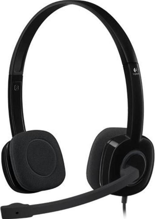 Actual product image Logitech H151 Stereo Headset Wired (Cable)