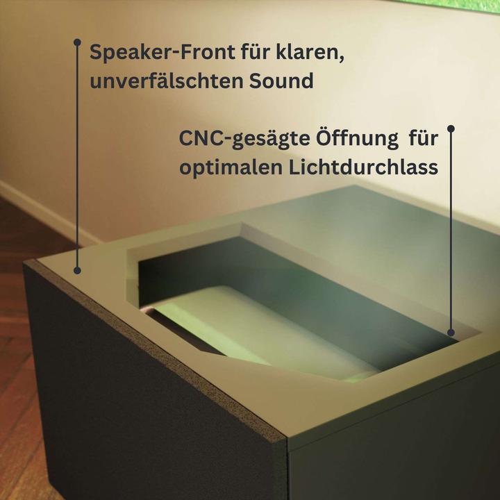 Actual product image Tusto Ultra-short distance projector furniture (66 x 66 x 25 cm)