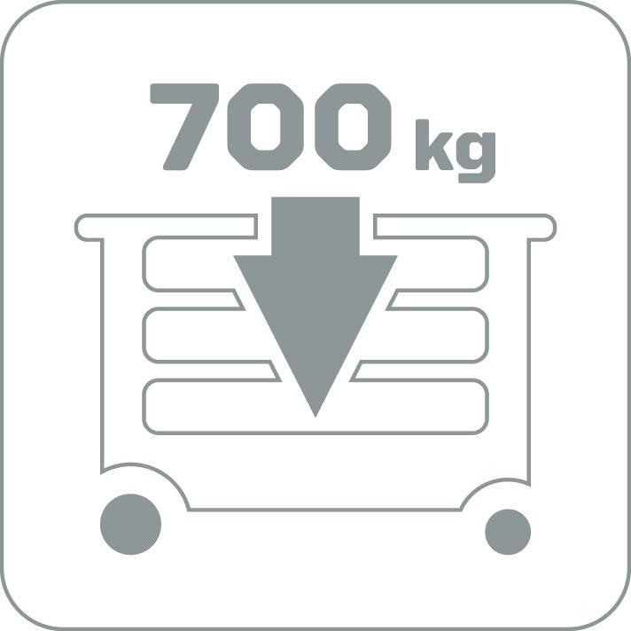Immagine prodotto Gedore Banco da lavoro rotante con parete posteriore (110 cm, 55 cm)