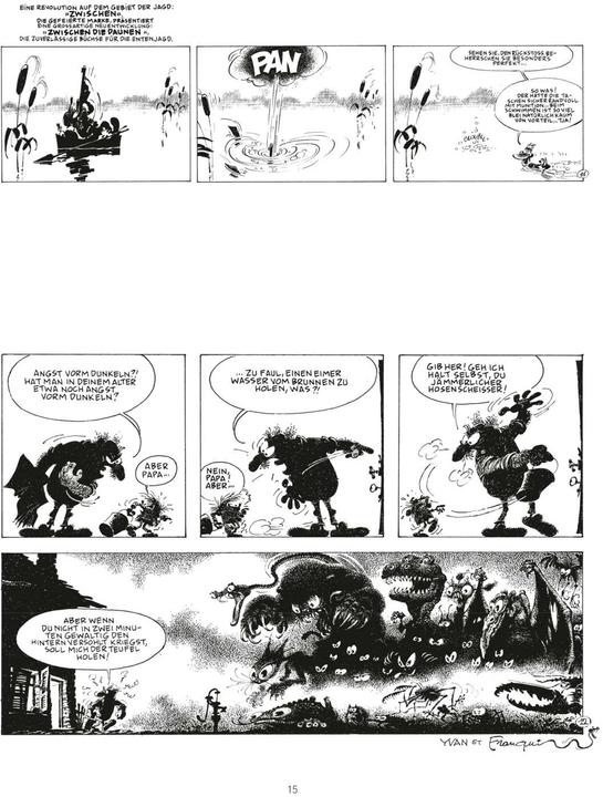 Produktbild Schwarze Gedanken Gesamtausgabe (Hochwertige Jubiläumsedition 100 Jahre Franquin) (Deutsch, André Franquin, 2024)