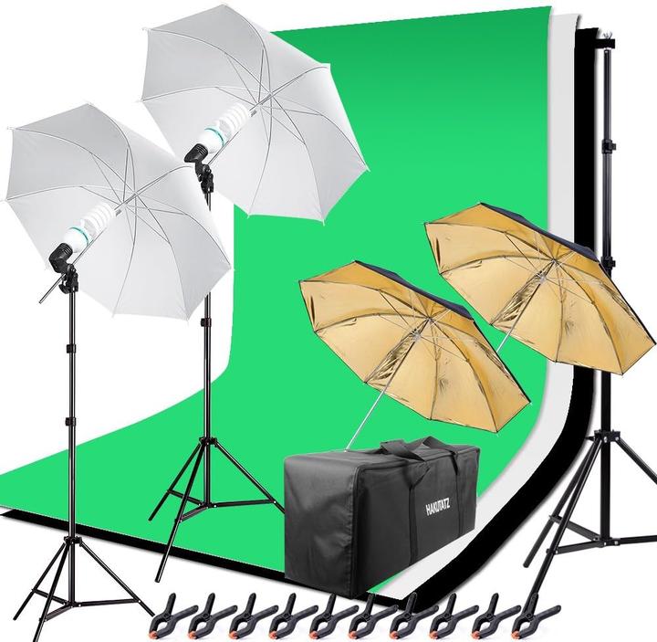 Produktbild Hakutatz Fotostudio Hintergrund-Set 5-in-1