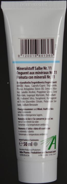 Immagine prodotto Adler Mineralstoff Salbe Nr.11 (Crema corpo, 50 ml)