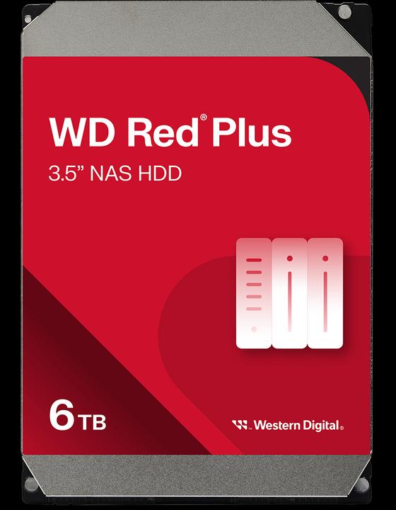 Actual product image WD Red Plus (6 TB, 3.5", CMR)