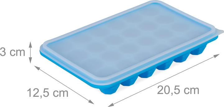Actual product image Relaxdays 4x ice cube mould