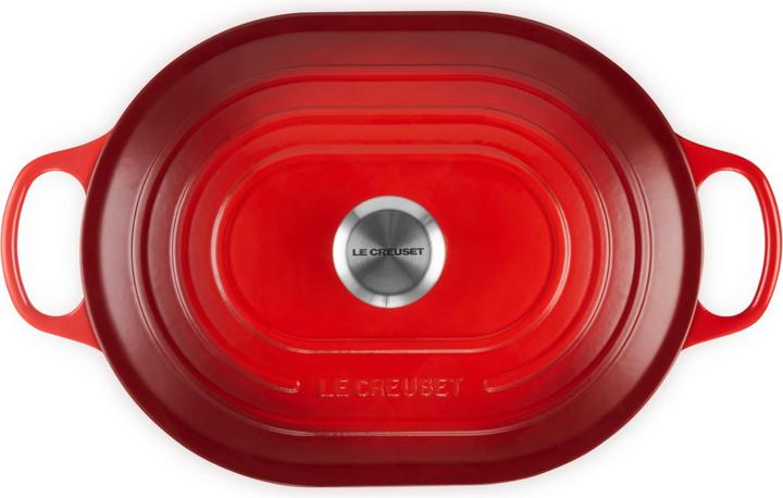Actual product image Le Creuset Oblong Signature 31cm, oval (31 cm, Casserole + Stewpot, Cast iron)