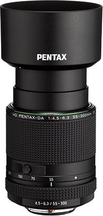 Actual product image Pentax HD DA 55-300mm f/4.5.6.3 ED PLM WR R (Pentax K, APS-C / DX)