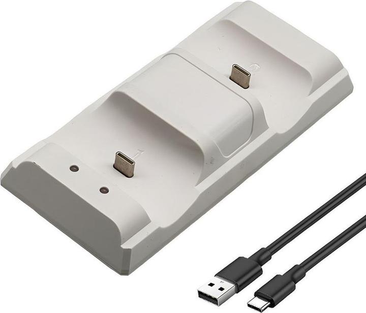 Produktbild Snakebyte Other Computer Accessory OEM PS5 controller charging double dock charge P201 white (PS5)