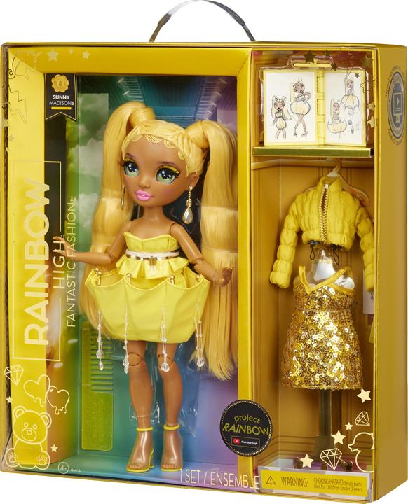 Actual product image MGA Rainbow High Fantastic Fashion Sunny