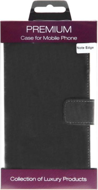 Immagine prodotto OEM Custodia a libro in pelle sottile per Galaxy Note Edge - nero 4250710561483 (Samsung Galaxy Note Edge)