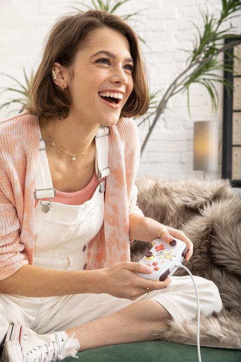 Image du produit PowerA Manette filaire améliorée pour Nintendo Switch - Type électrique Pikachu (Switch)