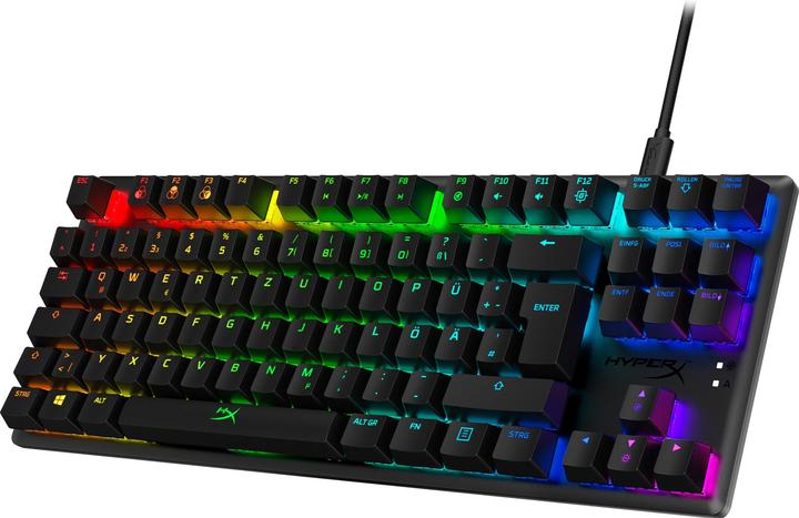 Produktbild HyperX Alloy Origins Core - Mechanical Gaming Keyboard - HX Red (DE Layout) (DE, Kabelgebunden)