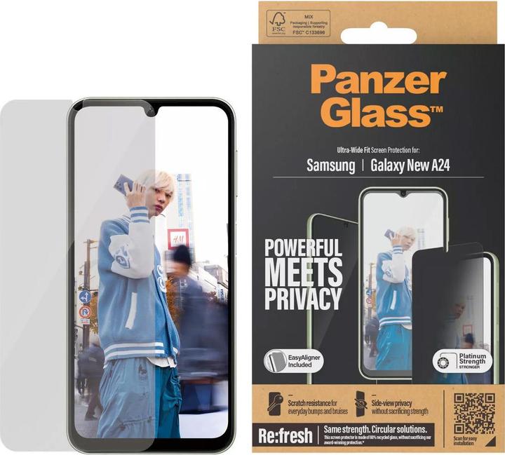 Produktbild PanzerGlass Privacy (1 Stück, Samsung Galaxy A25 5G)