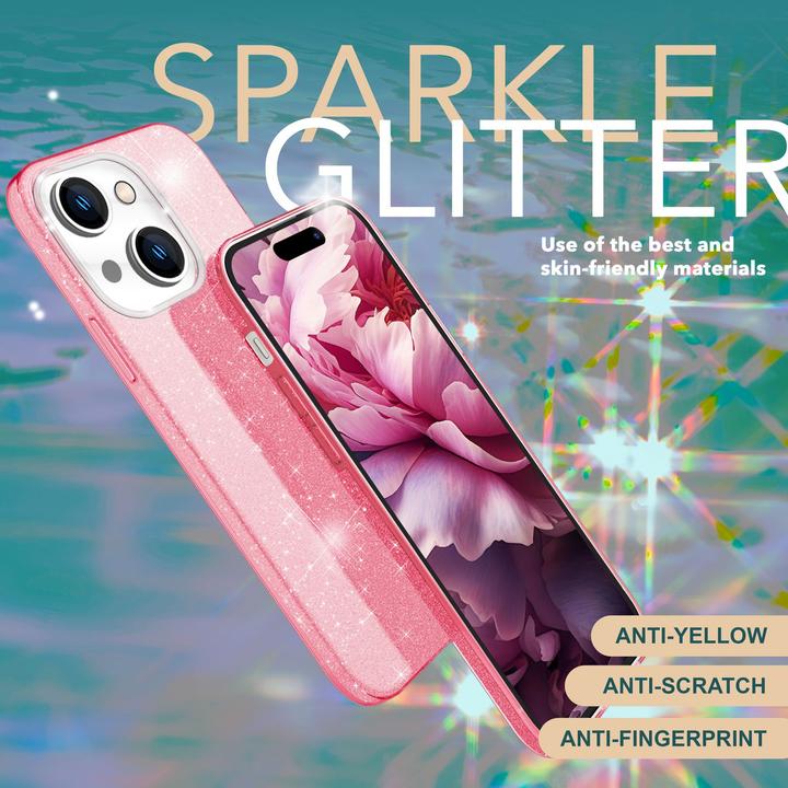 Produktbild Nalia Glitzer Hülle (Apple iPhone 15)