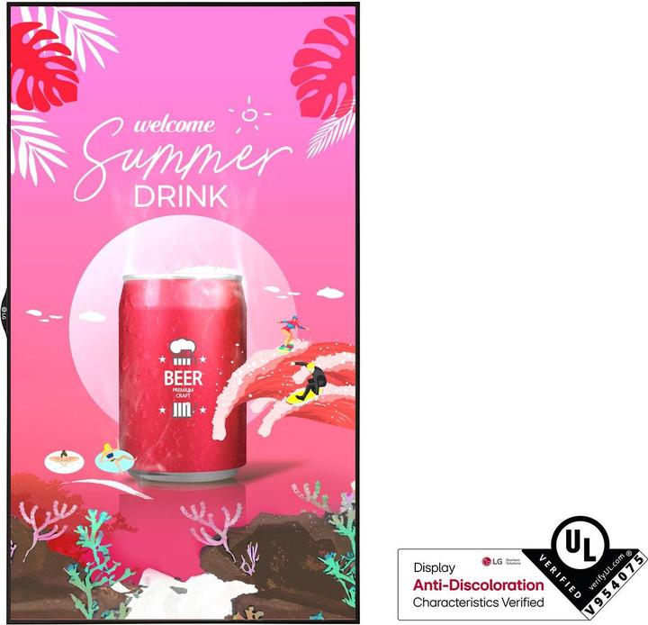 LG Prof. Display 55XS4P (1920 x 1080 pixels, 55")