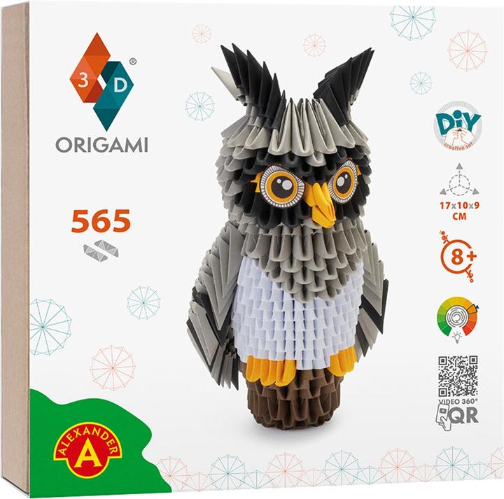 Actual product image Alexander Origami 3D Eule