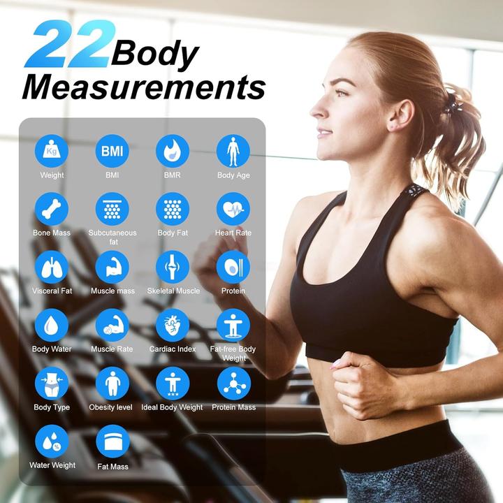 Actual product image Jeetif Body composition monitor (180 kg)