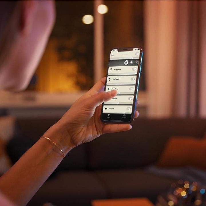 Immagine prodotto Philips Hue Tonalità ambiente bianco (E27, 11 W, 1100 lm, 2 x, F)
