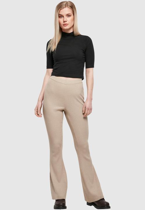 Actual product image Urban Classics Ladies Rib Knit Bootcut Leggings - 16766 (XXL)