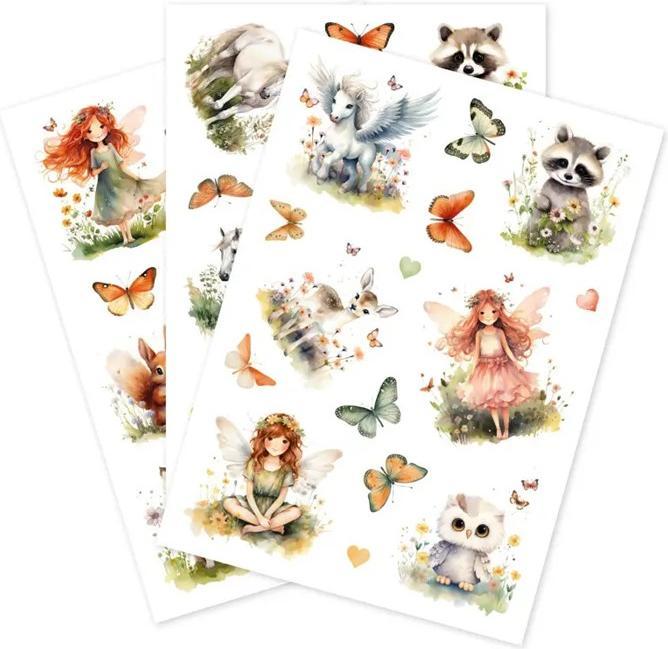 Produktbild Lutz Mauder TapirElla Tattoo-Set A6, Elfenprinzessin