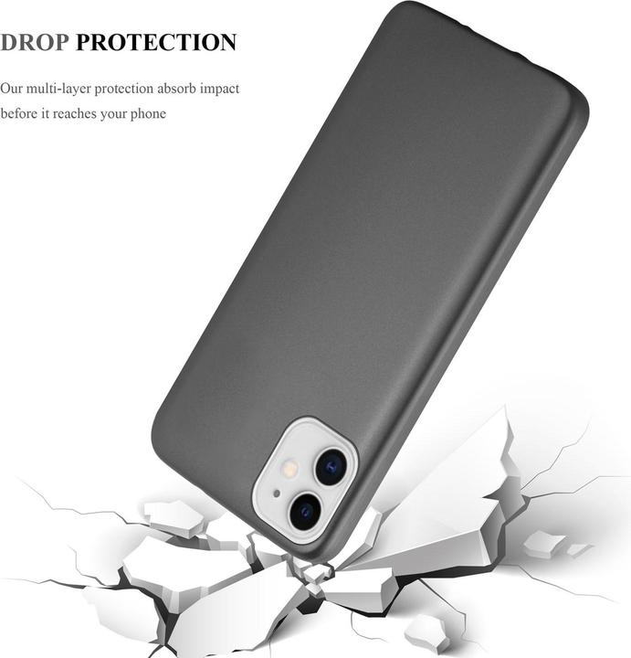 Immagine prodotto Cadorabo Copertura metallica opaca in TPU (Apple iPhone 11)
