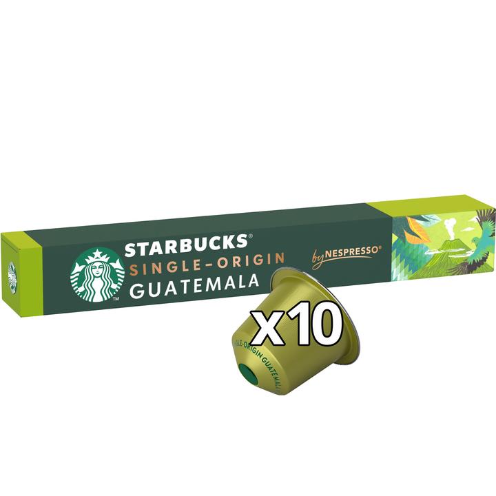 Produktbild Starbucks Single-Origin Guatemala by Nespresso Blonde Roast Kaffee (10 x Port.)
