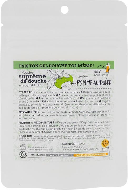 Step One Groene appel (500 ml, Badparels)