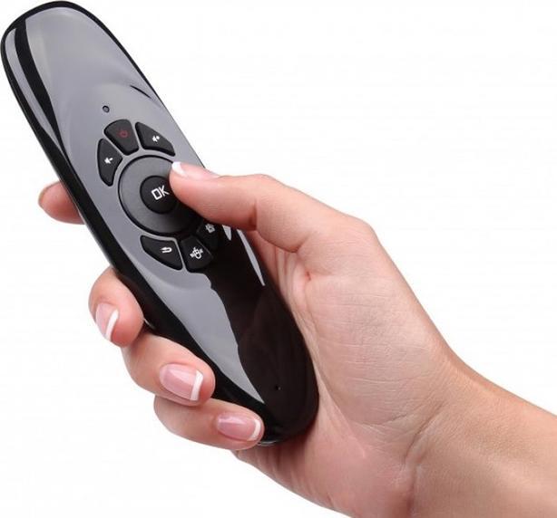 Actual product image Xoro AMW 100 Airmouse (Universal remote control, Radio Frequency (RF))