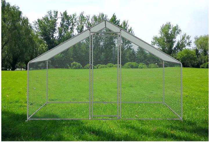 Produktbild Wiesenfield Hühnerstall Hühnerhaus Hühnergehege Hühnervoliere wetterfest 309 x 200 x 205 cm