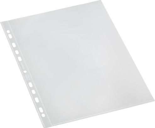 Productafbeelding Bantex Plastic zakje, met gaatjes, A4, 12 µm, pak van 100. (A4, 100 x)
