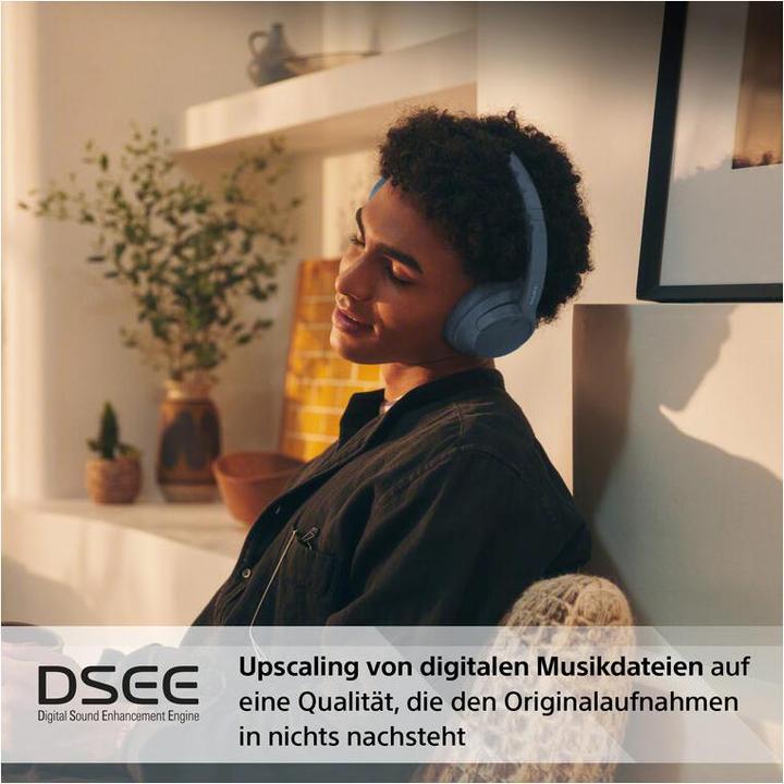 Productafbeelding Sony WH-CH720N (NC, 35 h, Draadloze, Bedraad)