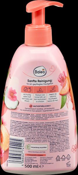 Produktbild dm Balea Pfirsich & Kokos (Flüssigseife, 500 ml)
