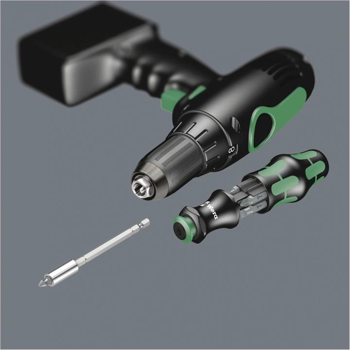 Produktbild Wera Kraftform Kompakt 28 (Kreuz Phillips PH M2, Kreuz Pozidriv PZ M1, Kreuz Pozidriv PZ M2, Kreuz Phillips PH M1)
