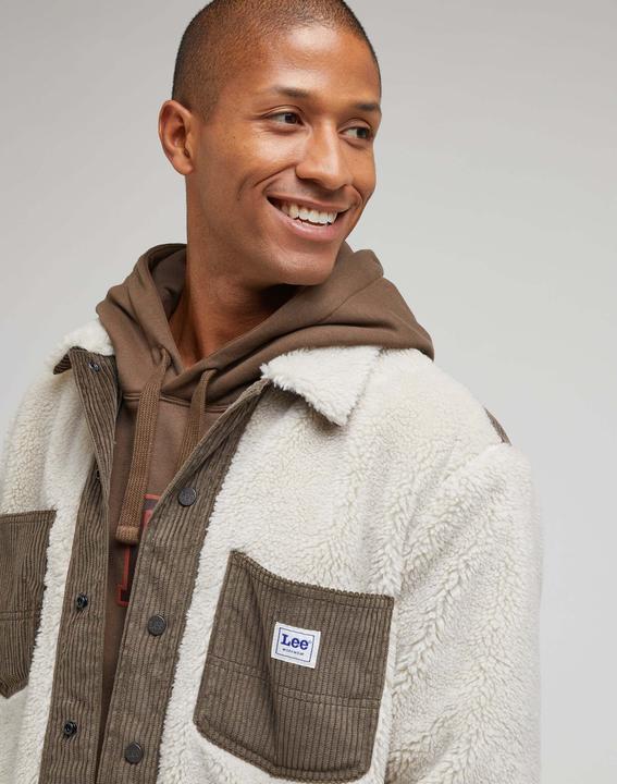 Actual product image Lee Jackets Sherpa Overshirt (M)