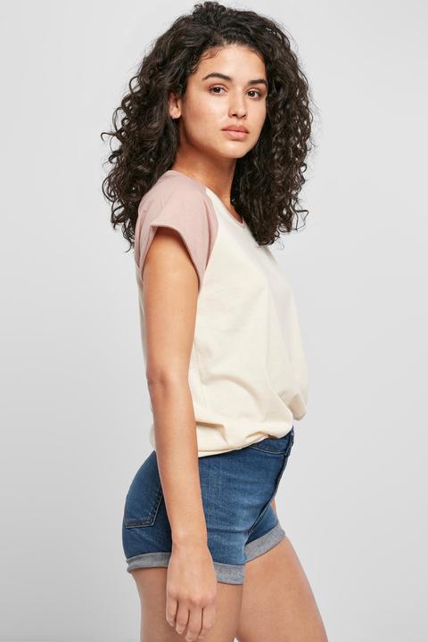Image du produit Urban Classics Tee Raglan contrasté pour les femmes (S)