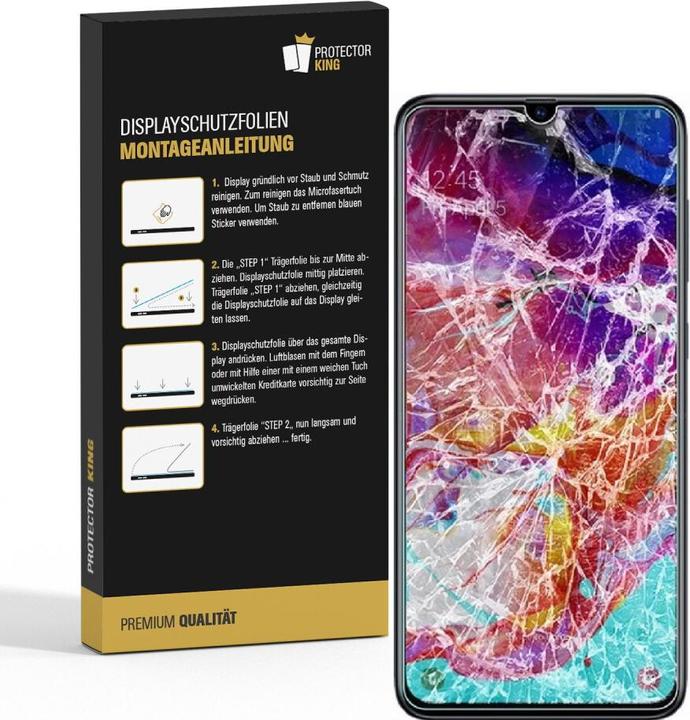 Produktbild Protectorking 6x Panzerfolie Anti-Shock matt entspiegelt (6 Stück, Samsung Galaxy A51)
