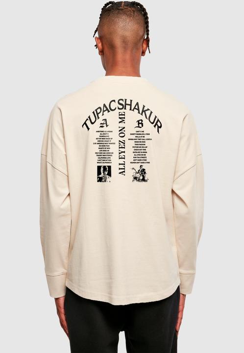 Actual product image Mister Tee X Artist 2Pac All Eyez on me Tracklist Cut On Longsleeve - 173459 (XL)