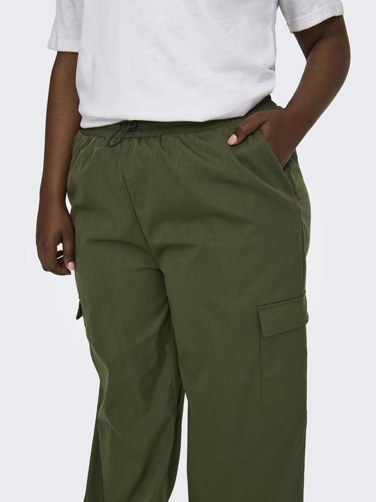 Immagine prodotto Only Vestibilità regolare Vita media Elastico in vita Polsini elasticizzati Pantaloni cargo Pantaloni (46)