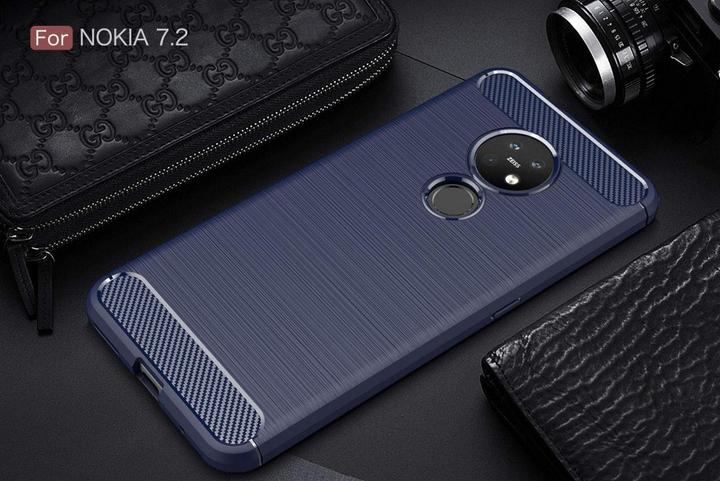 Image du produit Screenguard Étui Nokia 7.2 Carbon Brushed Soft TPU (Nokia 7.2)