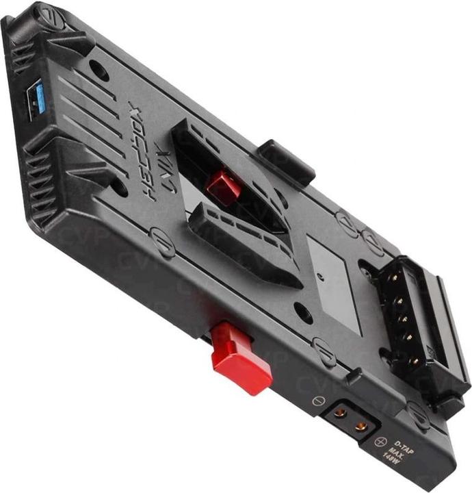 Produktbild Hedbox - V Lock Mount ( High Dur Aluminium )- 1 x USB Output 5.1V / 2.1A- 3 x D-Tap Output 14.8V / 5A- 1 x